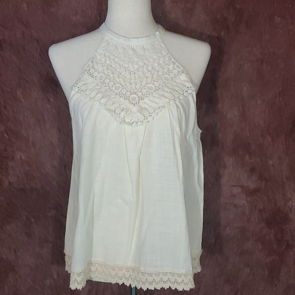 Mistic Prysm Lace Dreamcatcher Razor Back Top